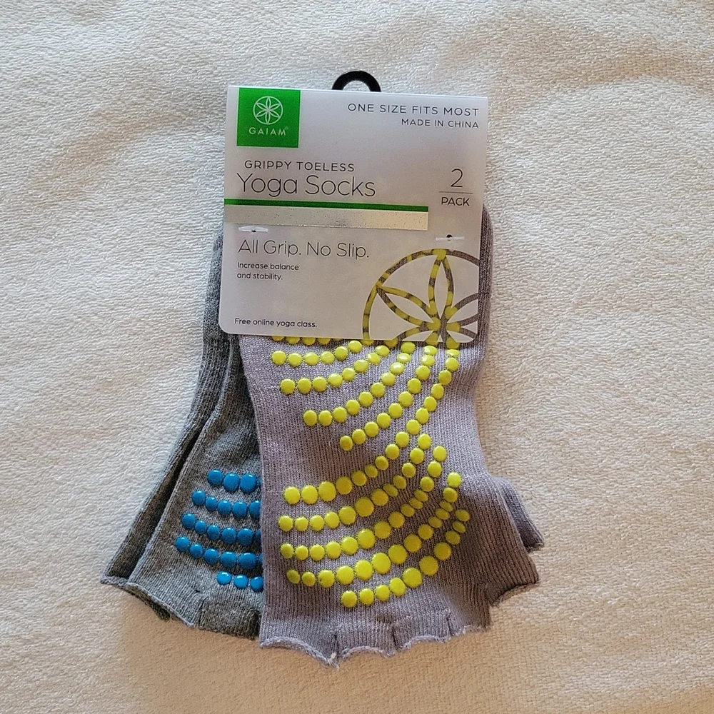 Toeless yoga socks - Picture 1 of 2